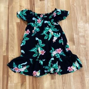 Old Navy Little Girl Hawaiian Floral Dress Size 4T